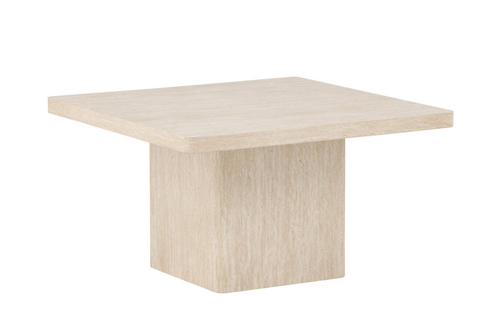 Venture Home Qvart Sofa Table 80x80x46 cm - Travertinelook