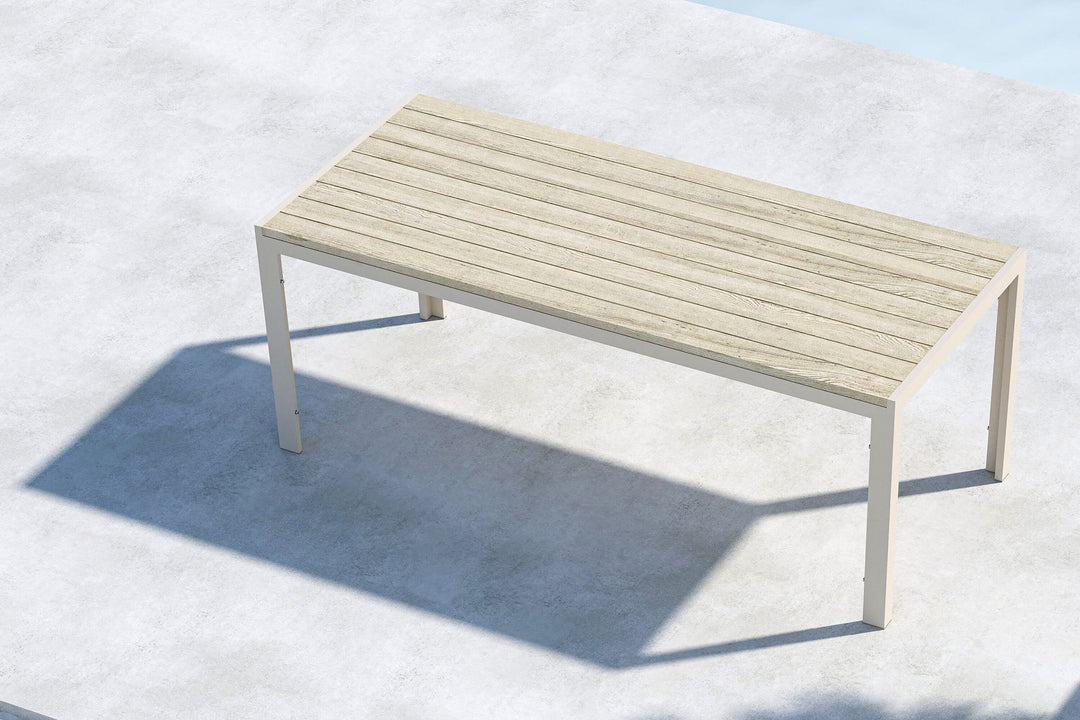 Venture Home Mirko Dining Table 205x90x74 - Beige / Beige