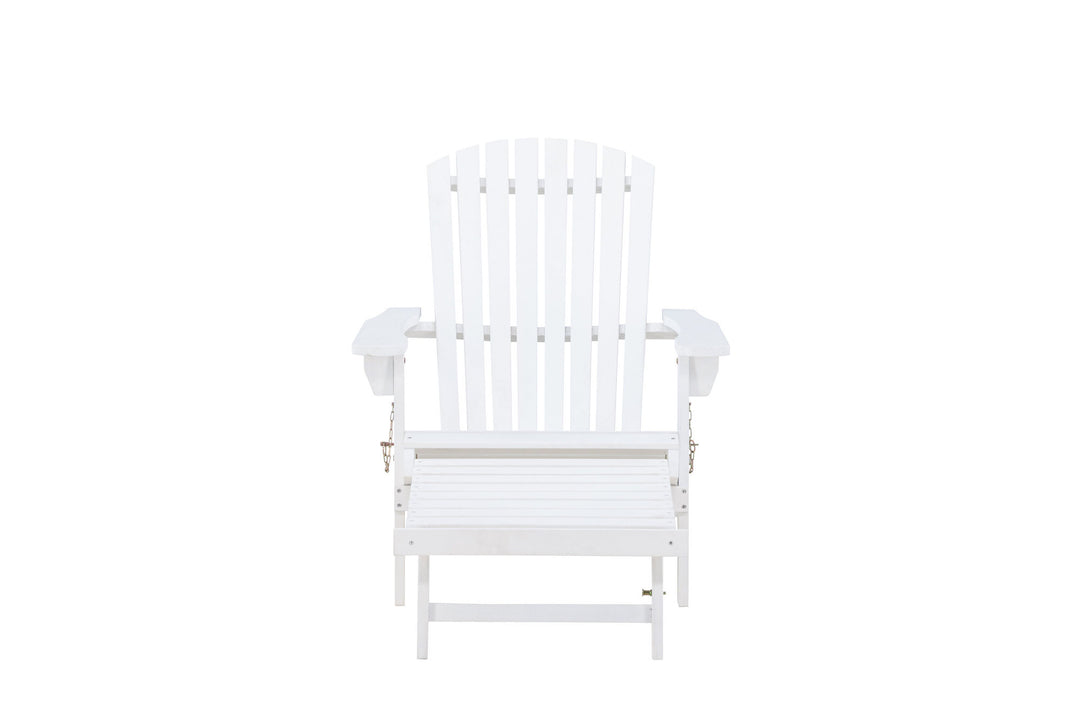 Venture Home Tropea Sun Lounge - White FSC 100%