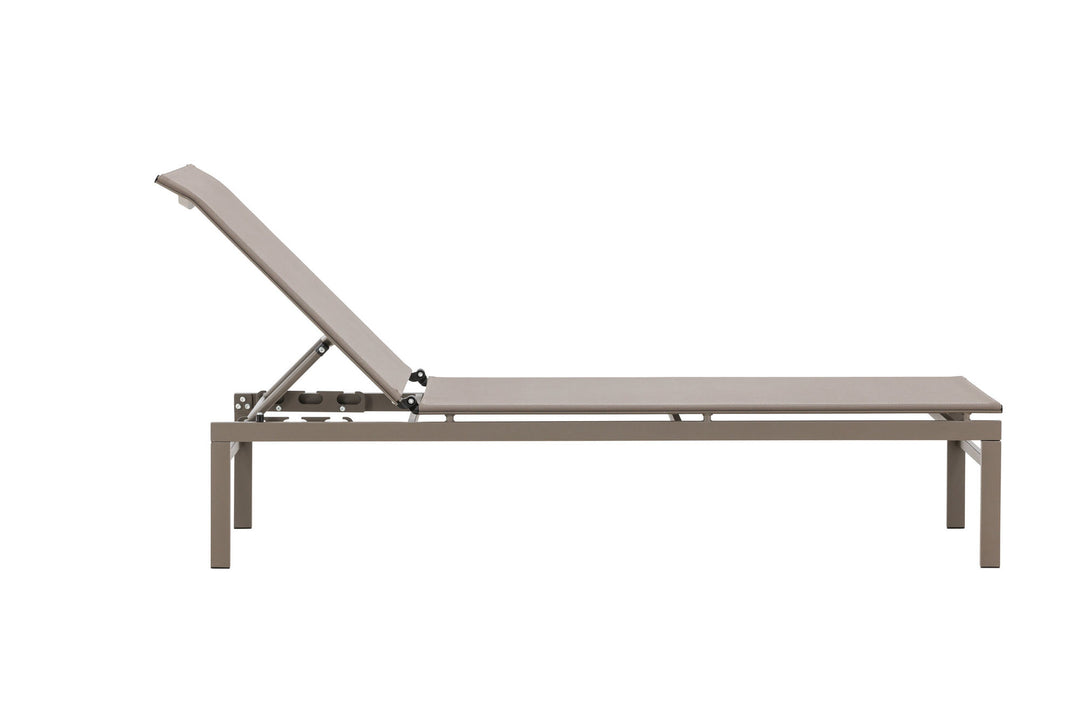 Venture Home Massimo Sun Lounge - Beige / Beige