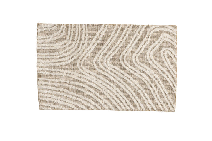 Venture Home Vera Micropolyester - 50*80-  -Rectangular-Ivory Beige