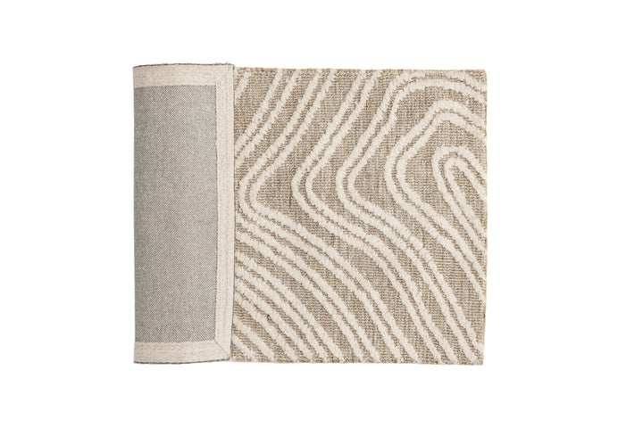 Venture Home Vera Micropolyester - 50*80-  -Rectangular-Ivory Beige