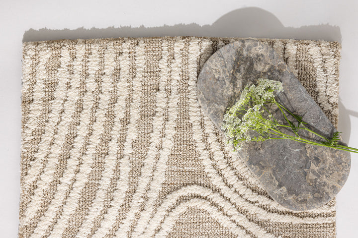 Venture Home Vera Micropolyester - 50*80-  -Rectangular-Ivory Beige