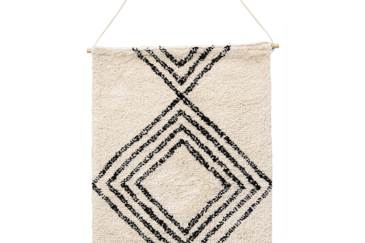 Venture Home Love Wall Hanging Cotton - 50*80-  -Rectangular-White/black