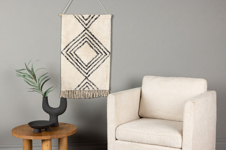 Venture Home Love Wall Hanging Cotton - 50*80-  -Rectangular-White/black