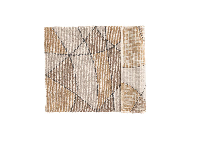 Venture Home Loui Cotton - 60*90-  -Rectangular-Ivory/Sand/Grey