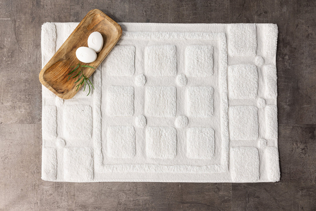 Venture Home Putte Cotton - 60*90-  -Rectangular-White