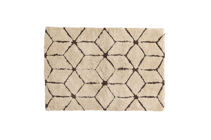 Venture Home Petrus Cotton - 60*90-  -Rectangular-Ivory/Dark Brown