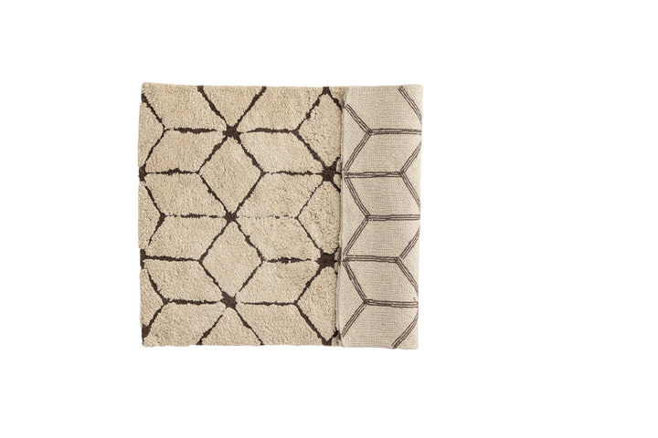 Venture Home Petrus Cotton - 60*90-  -Rectangular-Ivory/Dark Brown