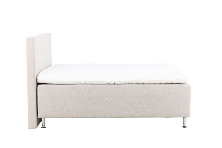Venture Home Mesa Bed 180*200 - Matte Silver / Beige Fabric Lino 02