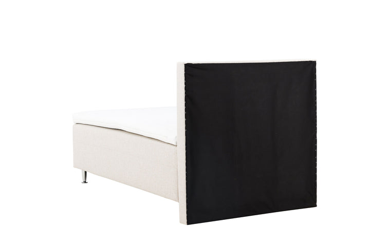 Venture Home Mesa Bed 120*200 - Matte Silver / Beige Fabric Lino 02