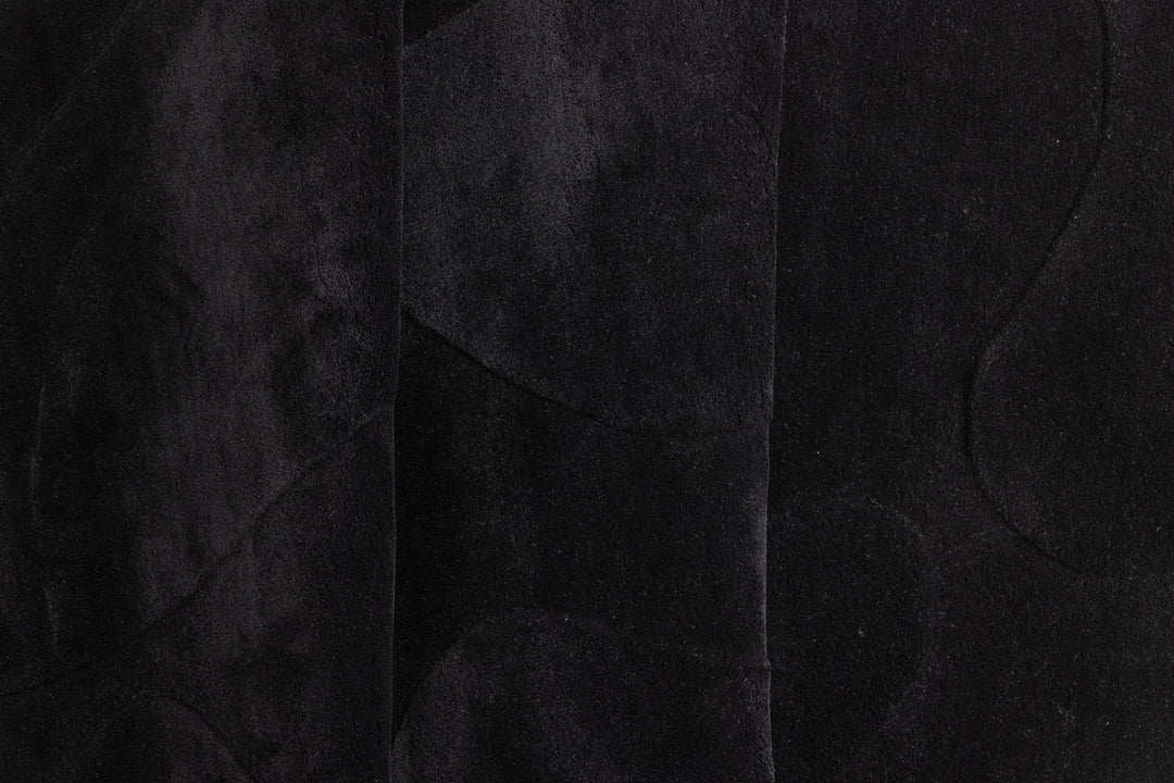 Venture Home Enard Wool Blend w Cloth backing - 290*175-  -Oval -Black