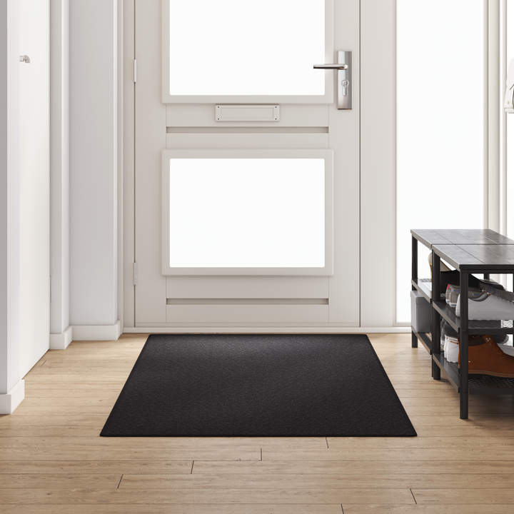 Tæppe Runner Antracit 100 x 250 cm 100% Polypropylen