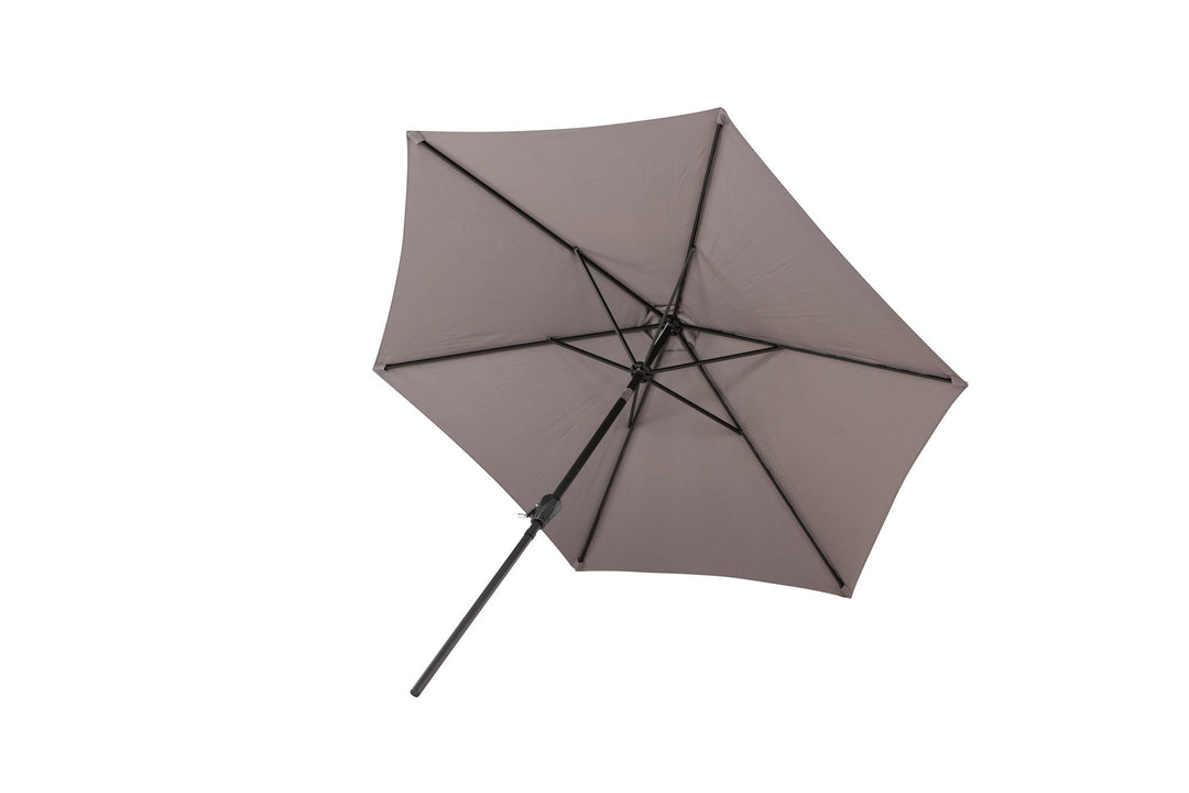 Venture Home Leeds Umbrella - 3m - Grey Alu / Grey Fabric