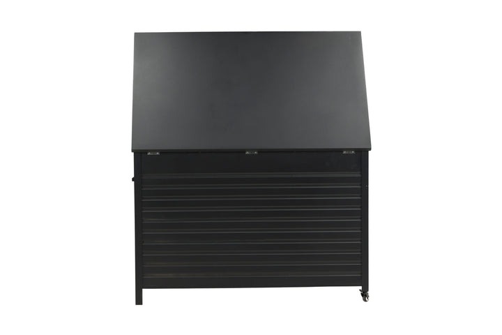 Venture Home Tiana cushion box- black 150*90*101 - Ersätter 1012-408