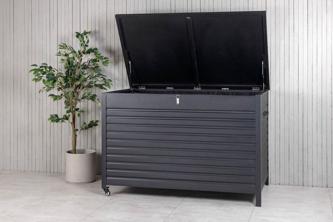 Venture Home Tiana cushion box- black 150*90*101 - Ersätter 1012-408