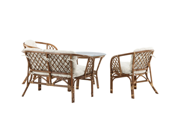 Venture Home Wera Lounge set (3+2+) Rattan /Offwhite Cushion - Ersätter 1572-6011