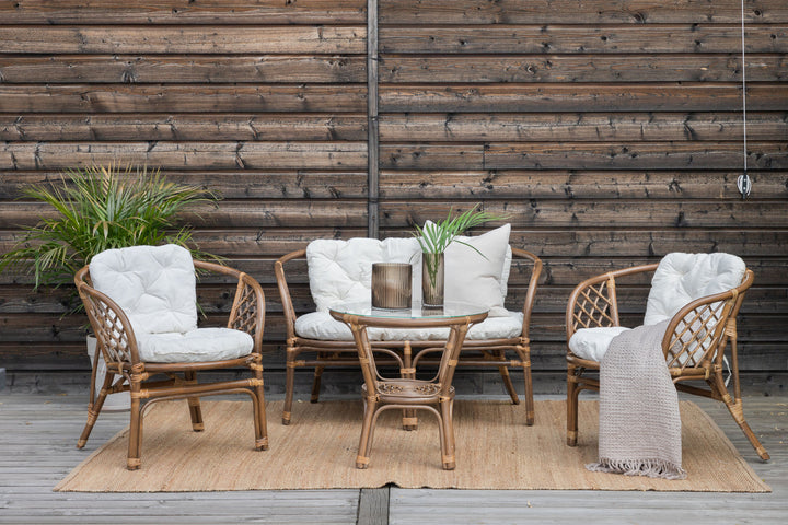 Venture Home Wera Lounge set (3+2+) Rattan /Offwhite Cushion - Ersätter 1572-6011