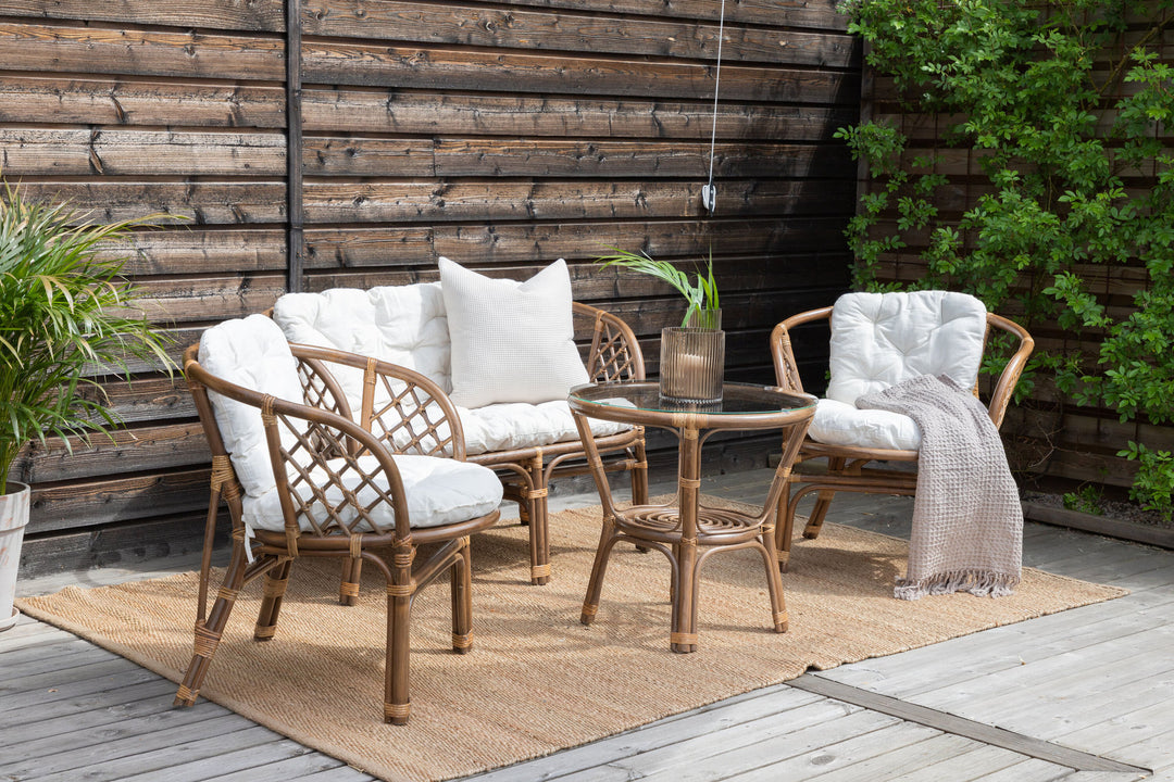 Venture Home Wera Lounge set (3+2+) Rattan /Offwhite Cushion - Ersätter 1572-6011