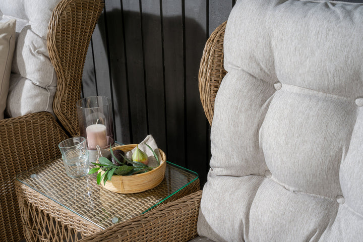 Venture Home Washington Folding Lounge set - Nature/Nature - Ersätter 8192-089