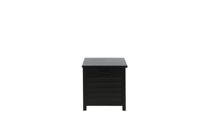 Venture Home Elsa cushion box - black 130*60*60 - Ersätter 1011-408