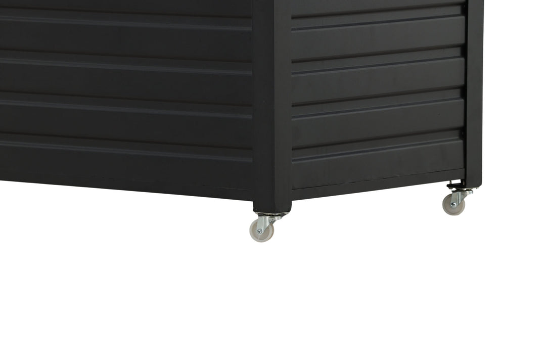 Venture Home Elsa cushion box - black 130*60*60 - Ersätter 1011-408