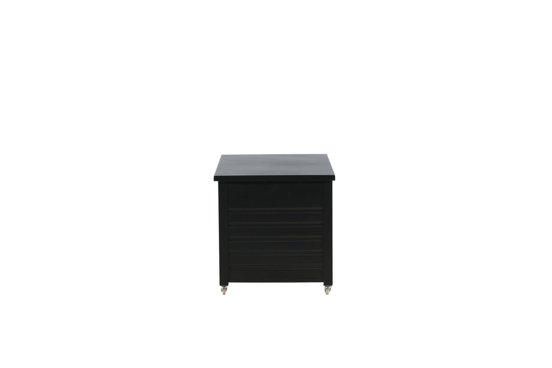 Venture Home Elsa cushion box - black 130*60*60 - Ersätter 1011-408
