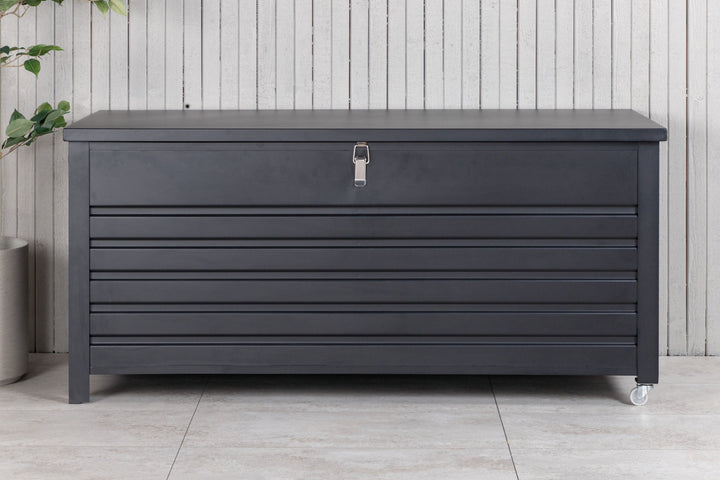 Venture Home Elsa cushion box - black 130*60*60 - Ersätter 1011-408