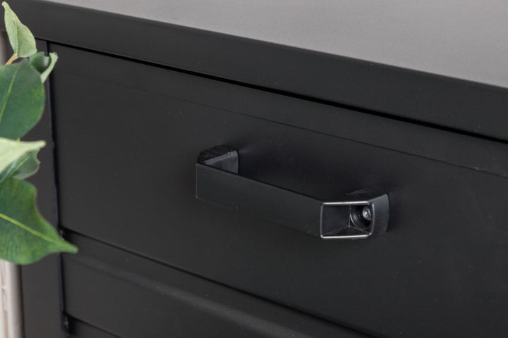Venture Home Elsa cushion box - black 130*60*60 - Ersätter 1011-408