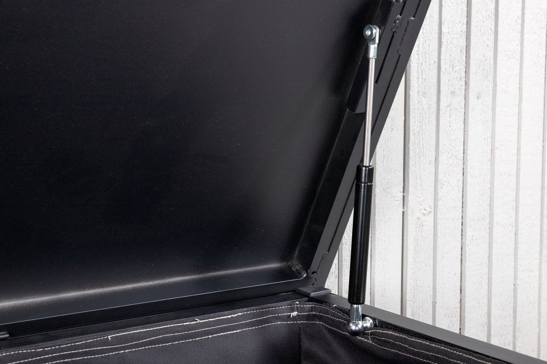 Venture Home Elsa cushion box - black 130*60*60 - Ersätter 1011-408