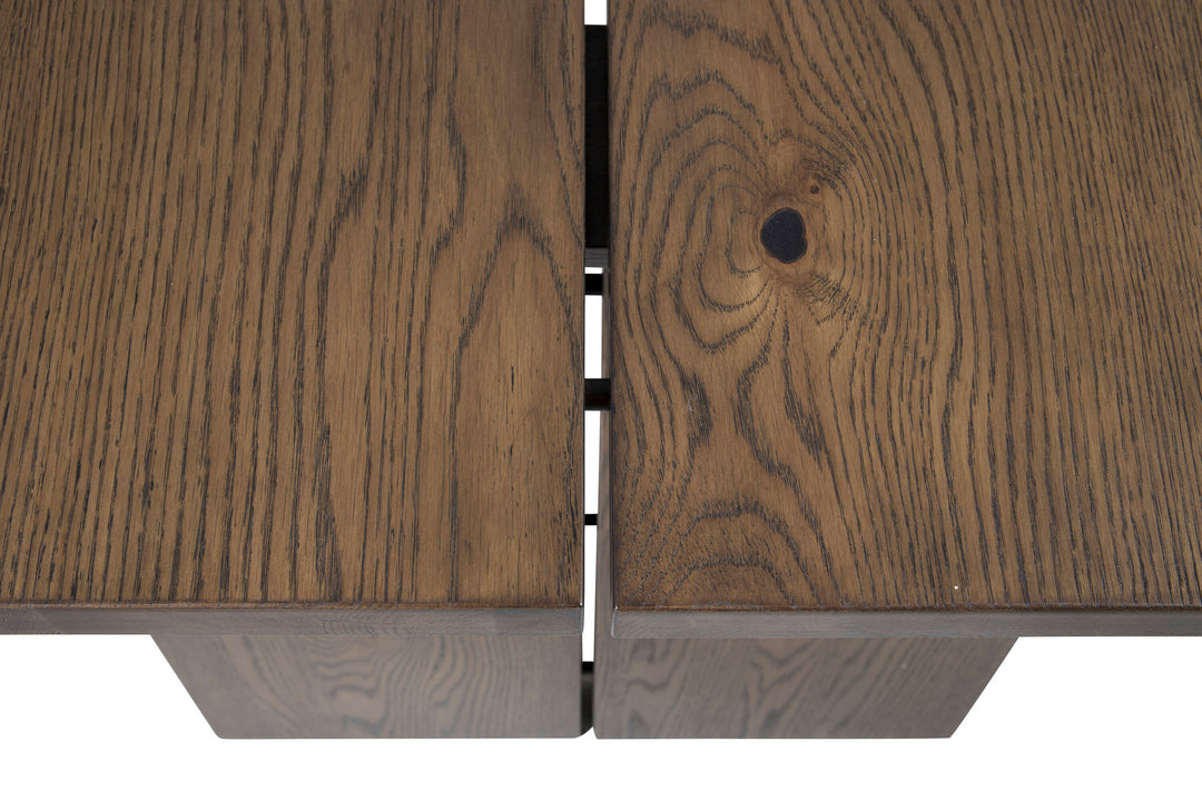 Venture Home Logger Dining Table - Smoked Oak - 210 cm
