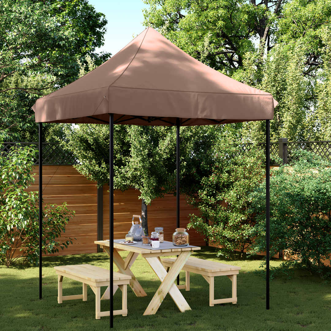 Party Tent Brun 200 x 200 x 306 cm Oxford stof