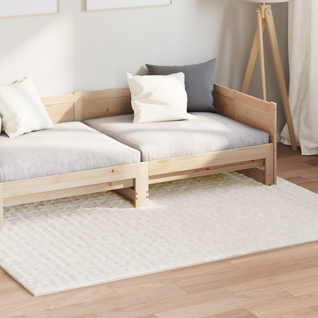 Områdetæpper SIROLO Cremefarvet 200 x 140 cm Polyester