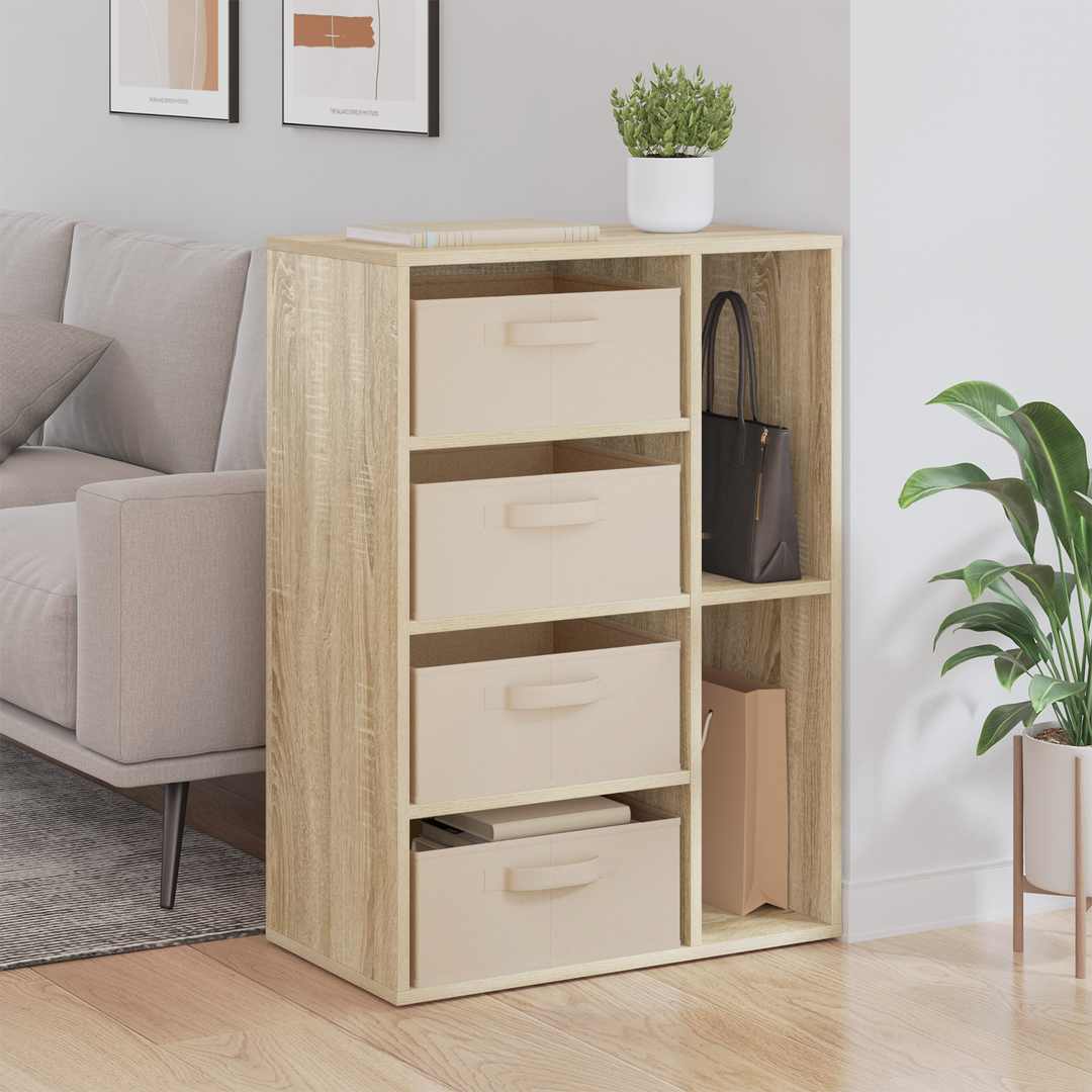 Sideboard med skuffe Sonoma eg 60 x 33,5 x 84 cm