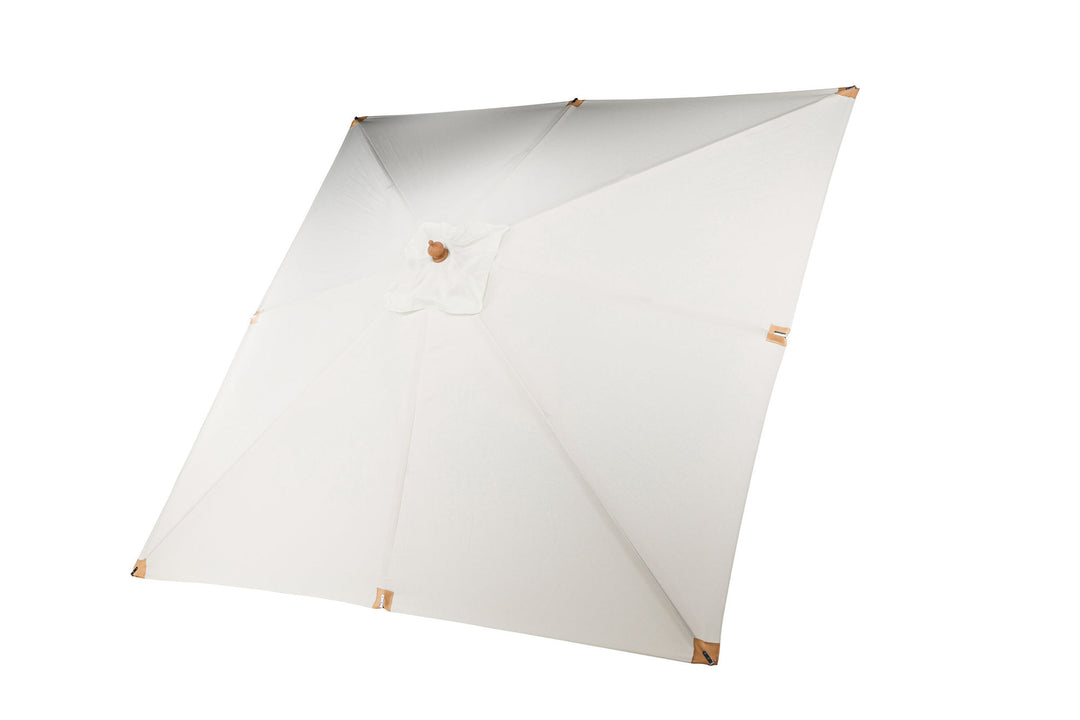Venture Home Naxos Umbrella - 3*3m - Wood / Ecru Fabric