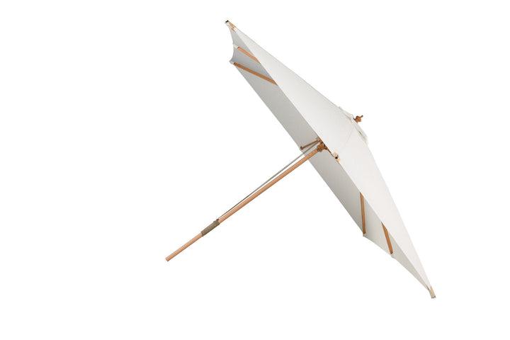 Venture Home Naxos Umbrella - 3*3m - Wood / Ecru Fabric