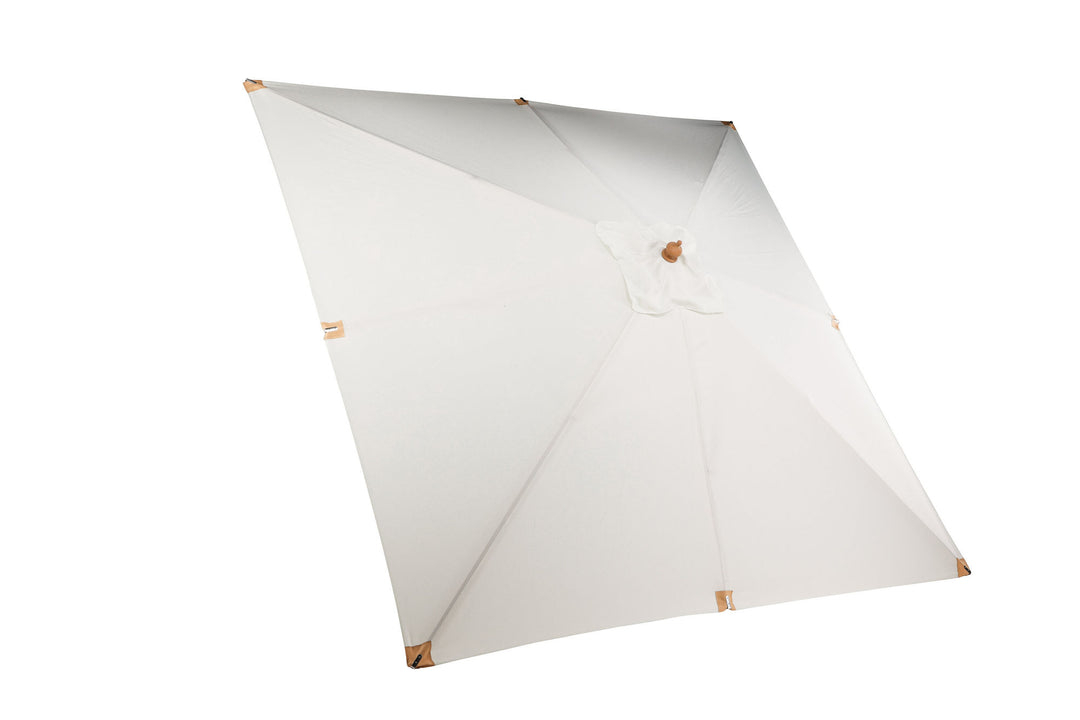 Venture Home Naxos Umbrella - 3*3m - Wood / Ecru Fabric