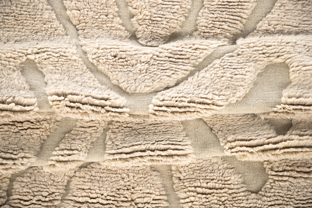 Vind Trondheim x Josefin Lustig - Carpet - Beige/White - Wool - 200*300