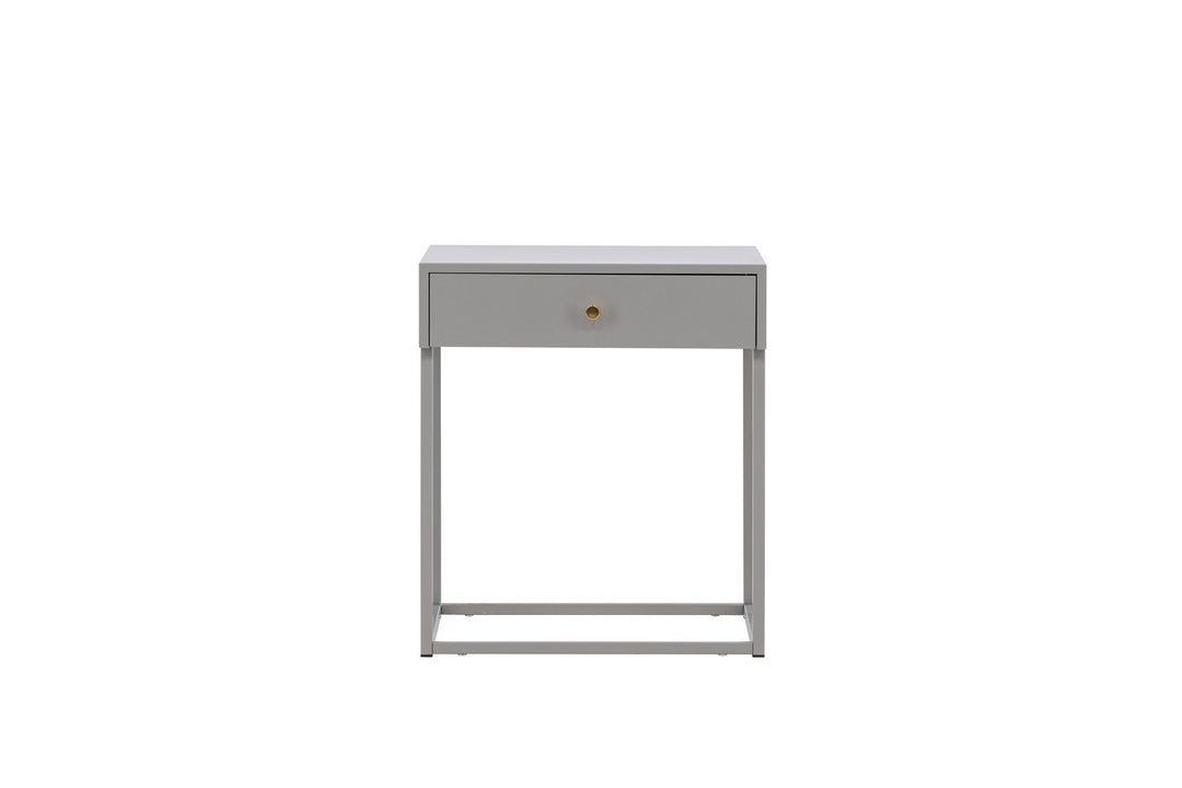 Venture Home Bakal Bedside Table - Light grey /  Light grey