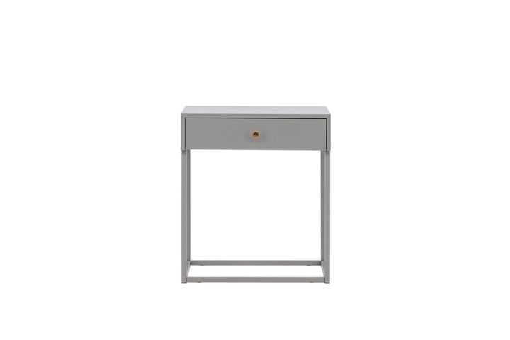 Venture Home Bakal Bedside Table - Light grey /  Light grey