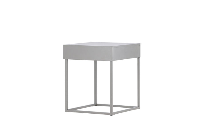 Venture Home Bakal Bedside Table - Light grey /  Light grey