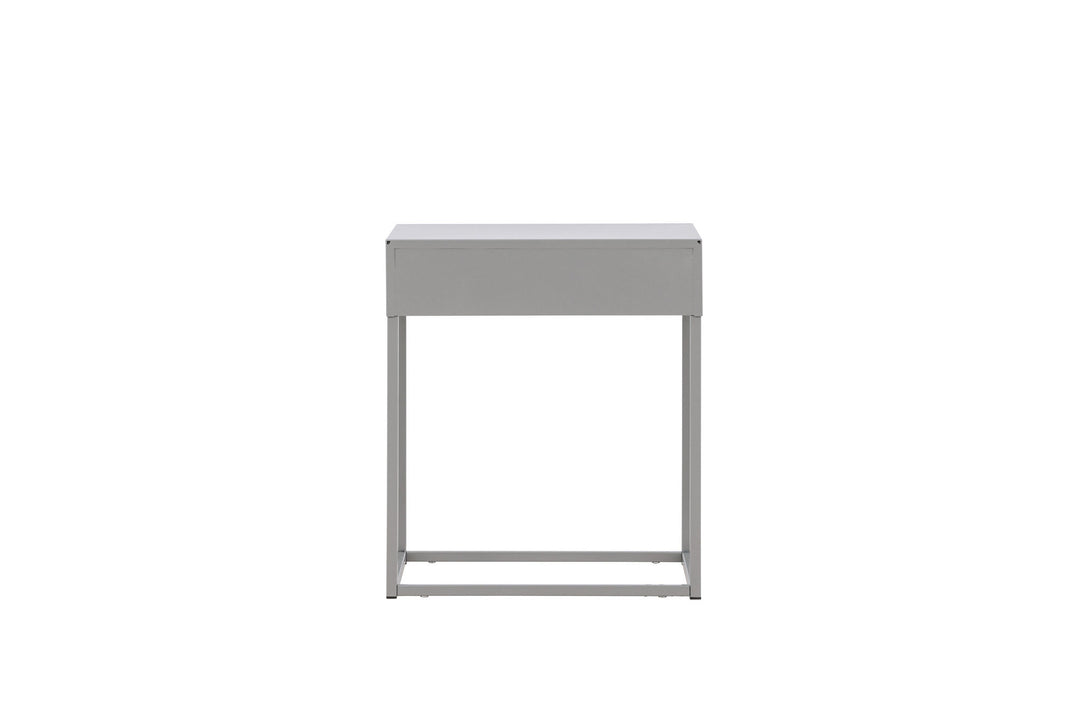 Venture Home Bakal Bedside Table - Light grey /  Light grey