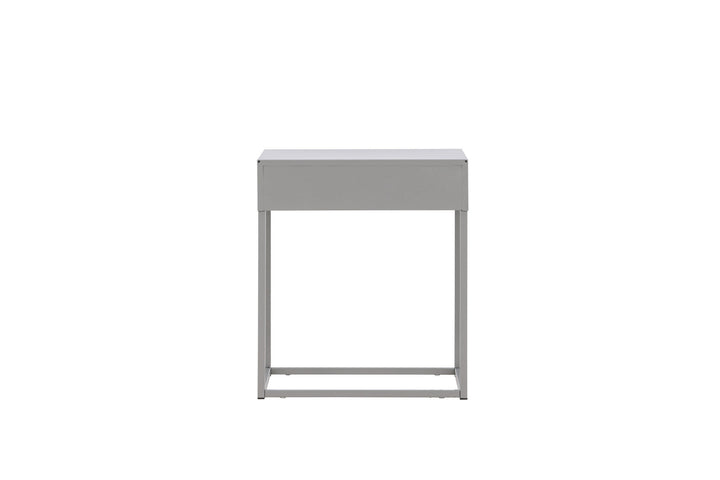 Venture Home Bakal Bedside Table - Light grey /  Light grey