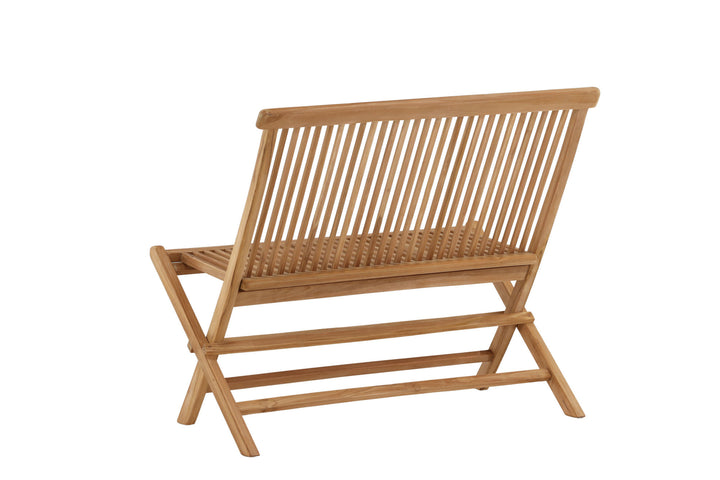 Venture Home Ghana - Folding Bench- Natural - Teak -