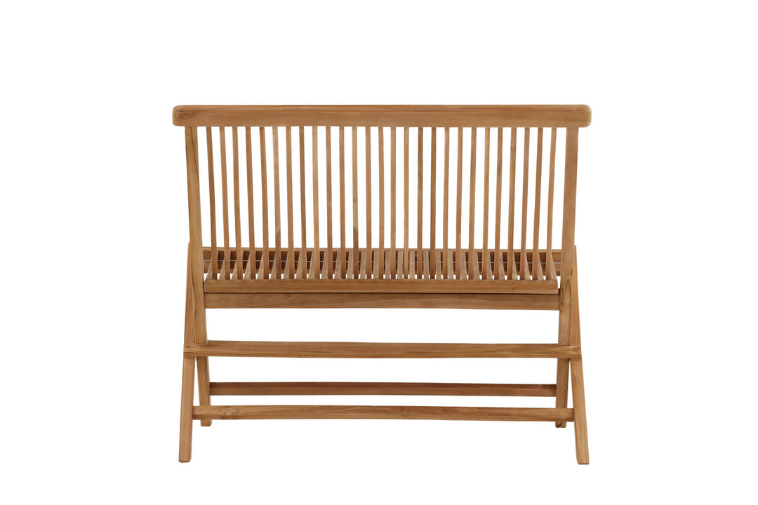 Venture Home Ghana - Folding Bench- Natural - Teak -
