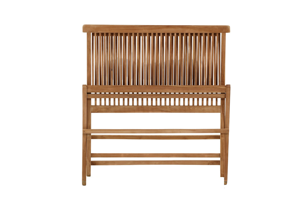 Venture Home Ghana - Folding Bench- Natural - Teak -