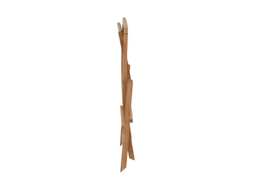 Venture Home Ghana - Folding Bench- Natural - Teak -