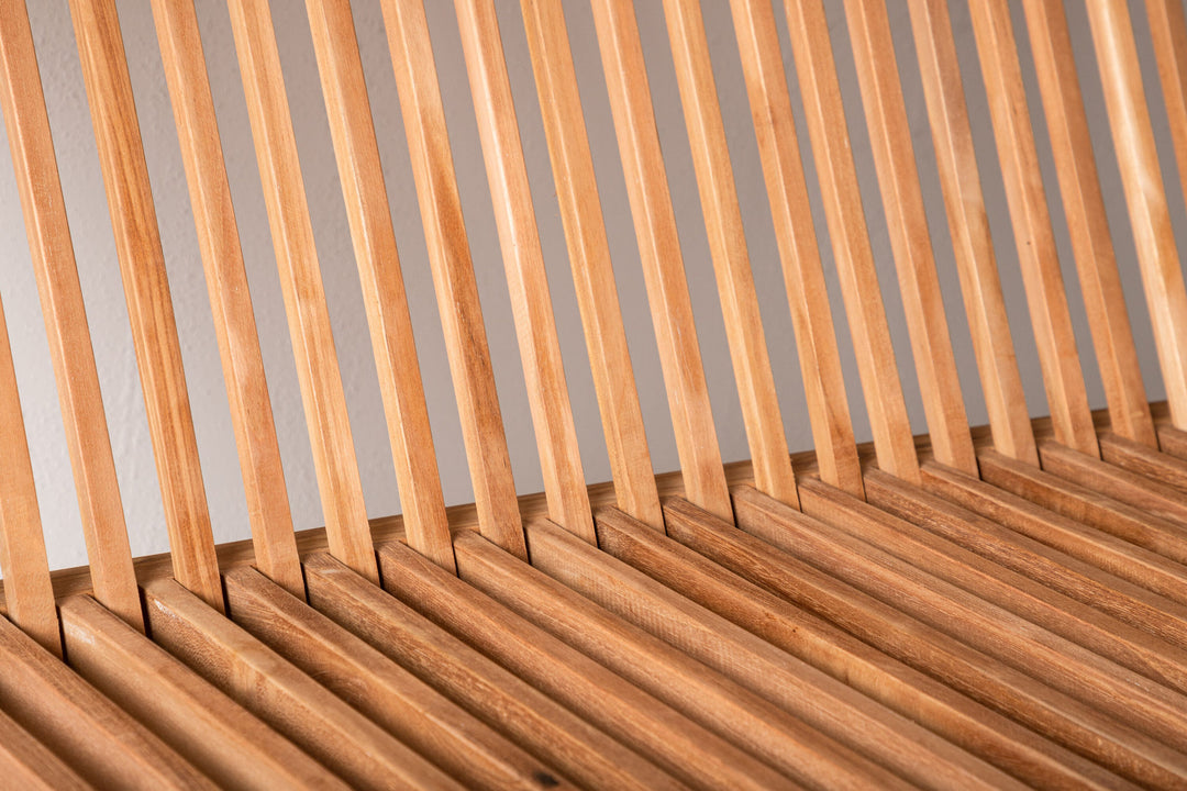 Venture Home Ghana - Folding Bench- Natural - Teak -