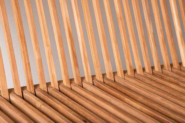Venture Home Ghana - Folding Bench- Natural - Teak -