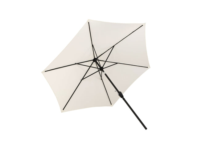 Venture Home Leeds Umbrella - 3m - Grey Alu / Ecru Fabric